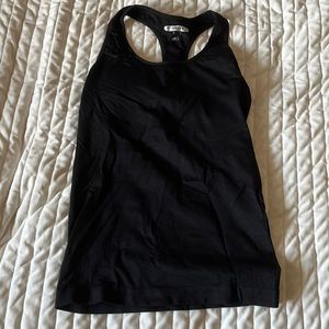Black racerback forever 21 athletic top